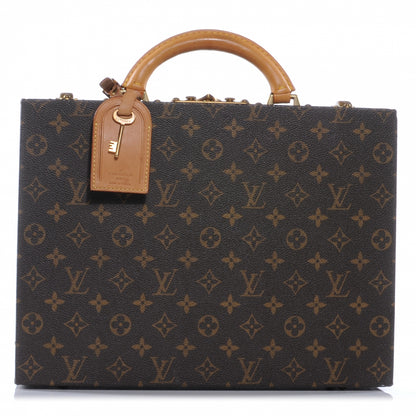 Louis Vuitton Monogram Boite Bijoux 34 Jewelry Case Hard Trunk 1 of 8