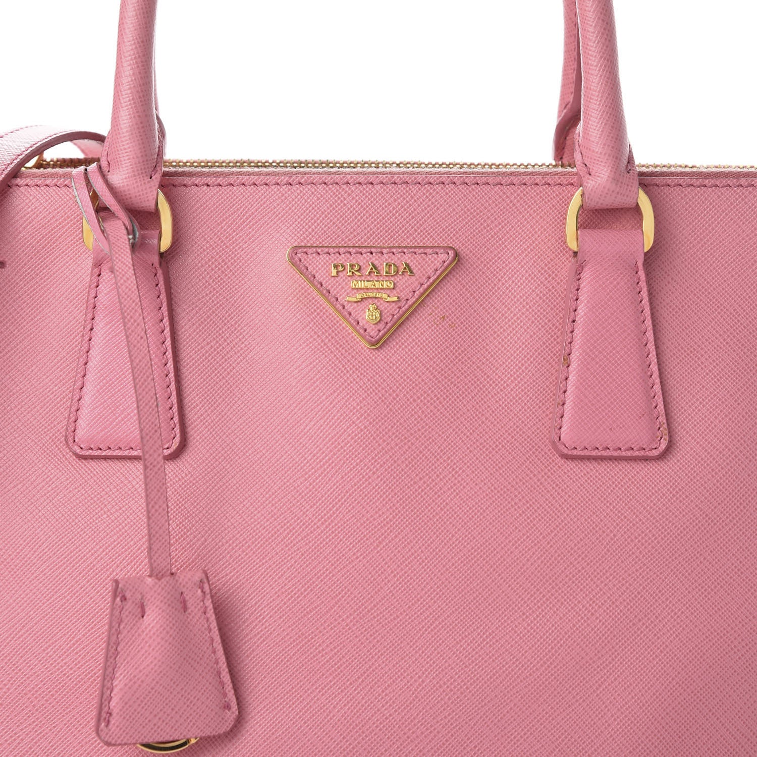 Prada Saffiano Medium Galleria Double Zip Tote Geranio 9 of 11