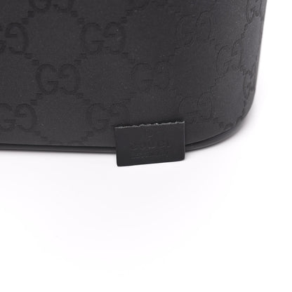 Gucci Nylon Monogram Vanity Cosmetic Case Black 6 of 12