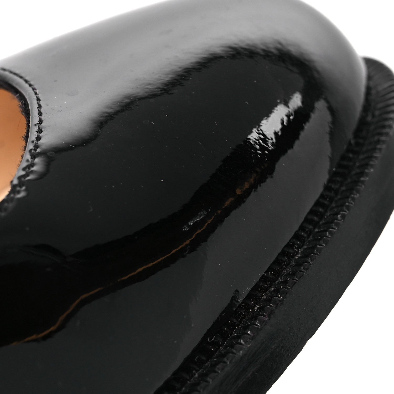Christian Louboutin Patent Top Street 85 Mary Jane Pumps 37 Black 13 of 15