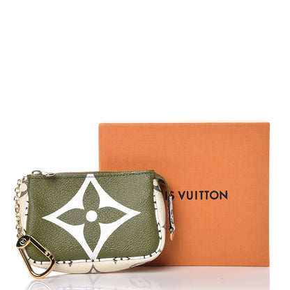 Louis Vuitton Monogram Giant Micro Pochette Accessories Kaki White 9 of 9