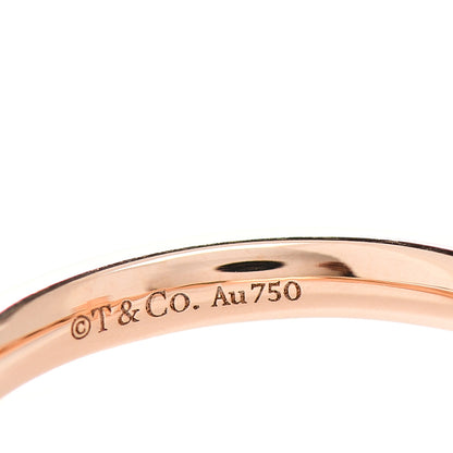 Tiffany 18K Rose Gold T T1 Ring 50 5.5 4 of 4