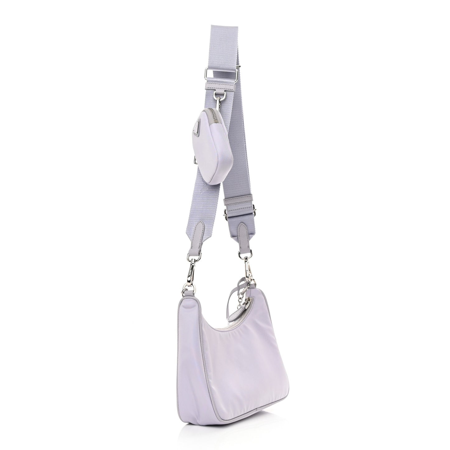 Re-Nylon Saffiano Re-Edition 2005 Shoulder Bag Glicine