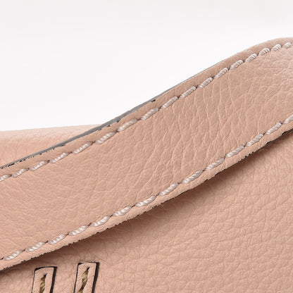 Chloe Calfskin Mini Marcie Round Crossbody Bag Blush Nude 11 of 11