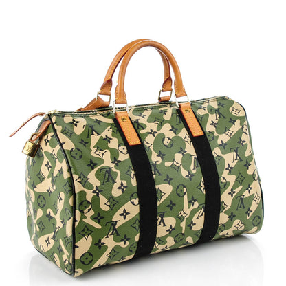 Louis Vuitton Monogramouflage Speedy 35 3 of 7