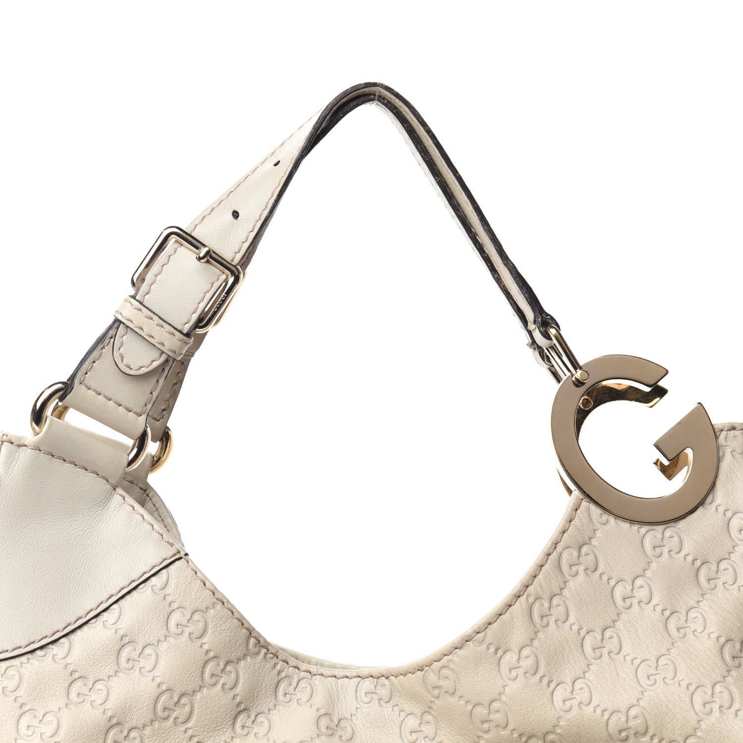 Gucci Guccissima Charlotte Tote Off White 12 of 12