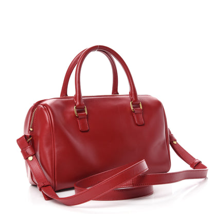 Saint Laurent Calfskin Classic Baby Duffle Red 3 of 13