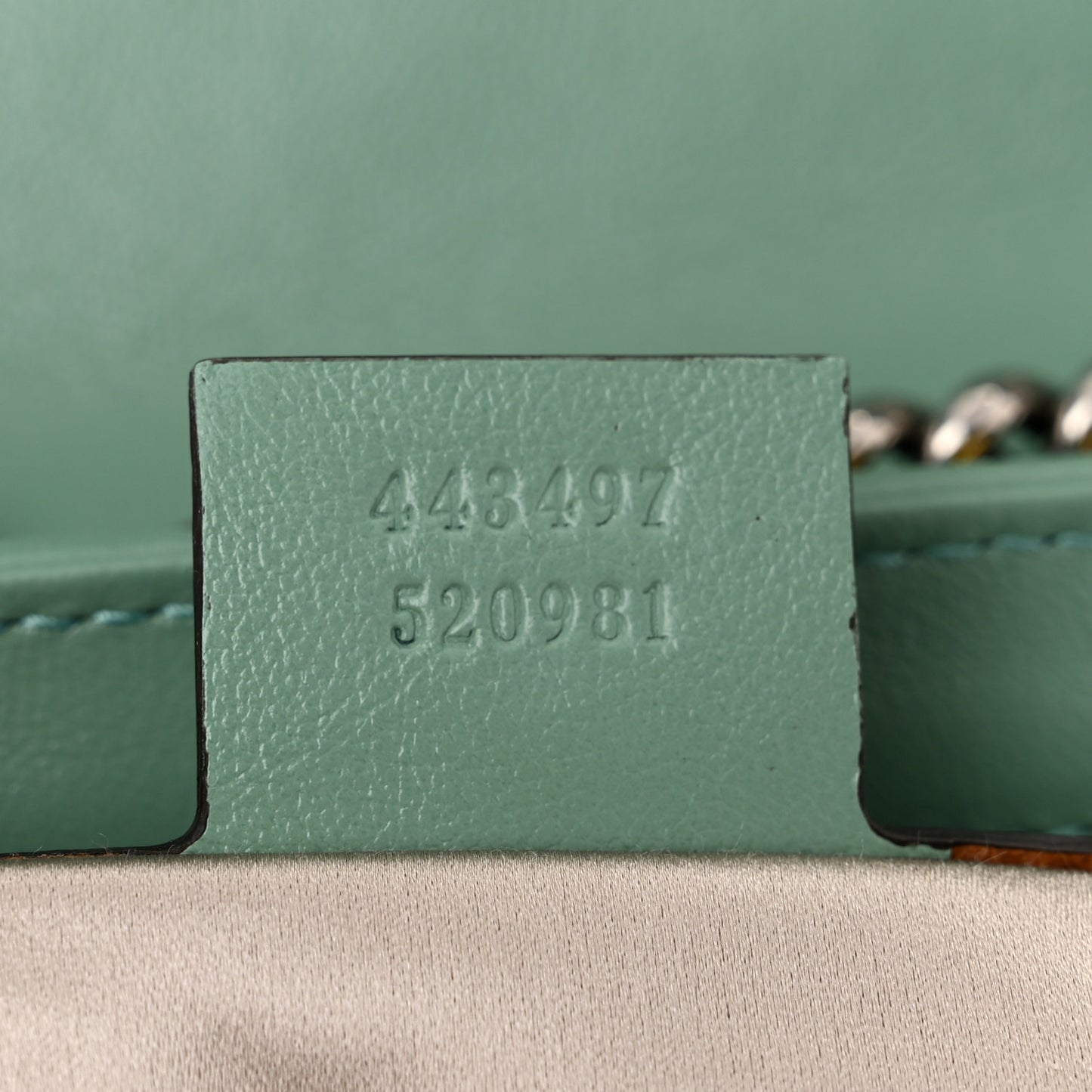 Sequin Satin Calfskin Matelasse Diagonal Small GG Marmont Shoulder Bag  Grigio Argento Verde Chiaro Rosa Giallo Light Water Green