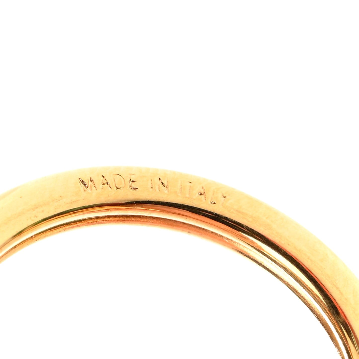 Textured Dollar Calfskin Retro Interlocking G Fruttini Strawberry Coin Case Bag Charm Key Holder