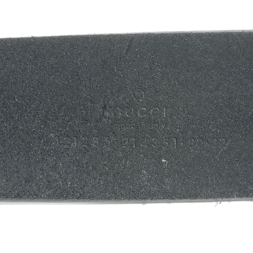 Gucci Leather Blondie GG Buckle Belt 80 32 Black 4 of 4