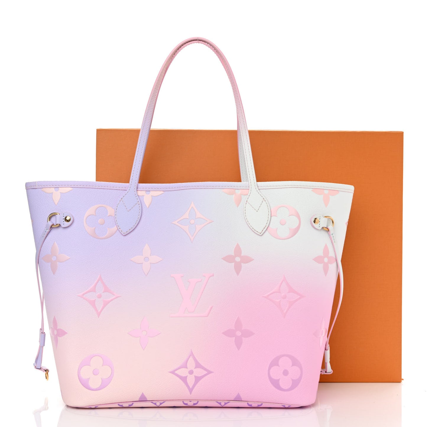 Monogram Giant Spring In The City Neverfull MM Sunrise Pastel