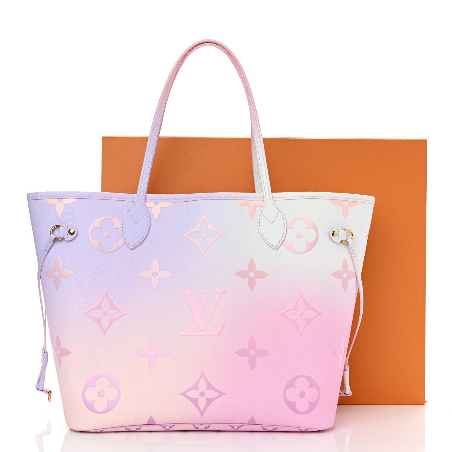Louis Vuitton Monogram Giant Spring In The City Neverfull MM Sunrise Pastel 10 of 10