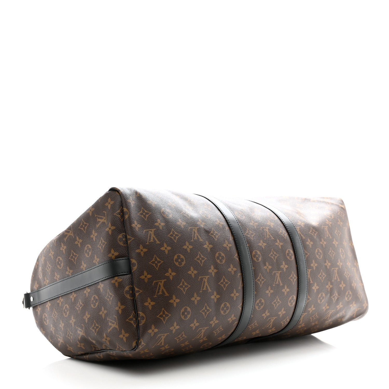 Louis Vuitton Monogram Macassar Keepall Bandouliere 55 3 of 12