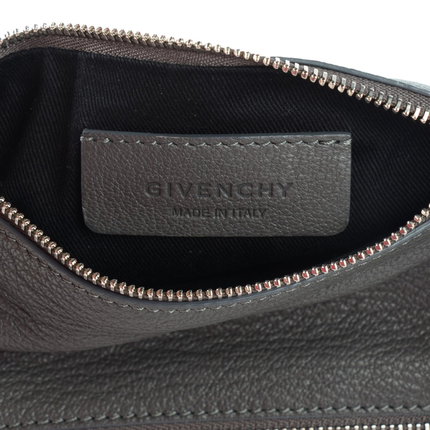 Sugar Goatskin Pandora Wristlet Elephant Grey