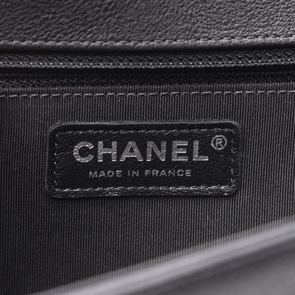 Chanel Caviar Quilted New Medium Boy Flap Black 5 of 12