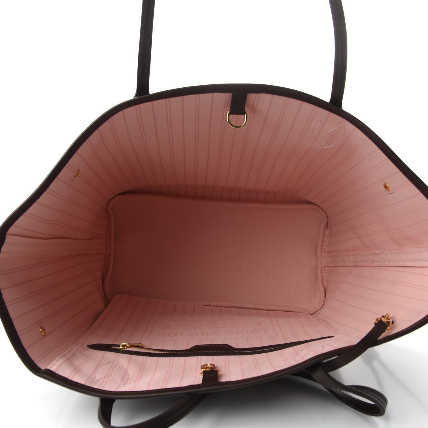 Damier Ebene Neo Neverfull MM Rose Ballerine