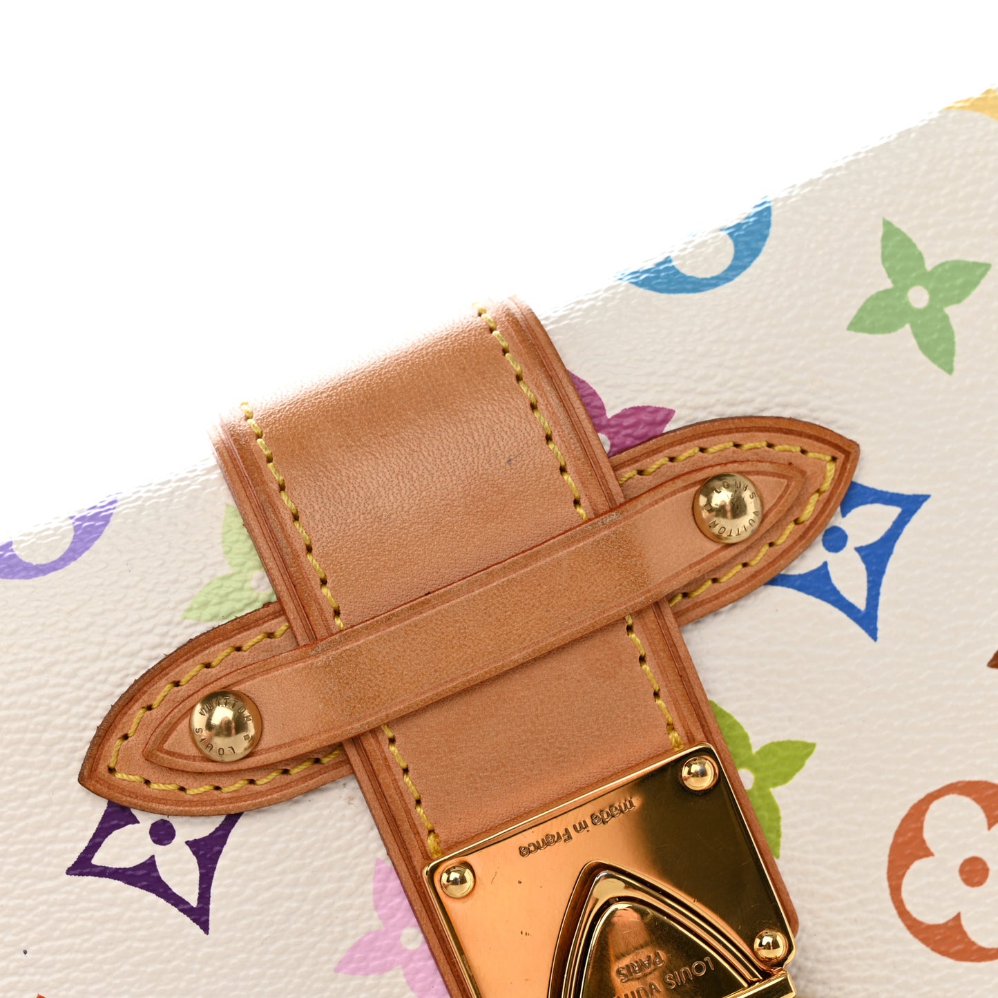 Monogram Multicolor Shirley White