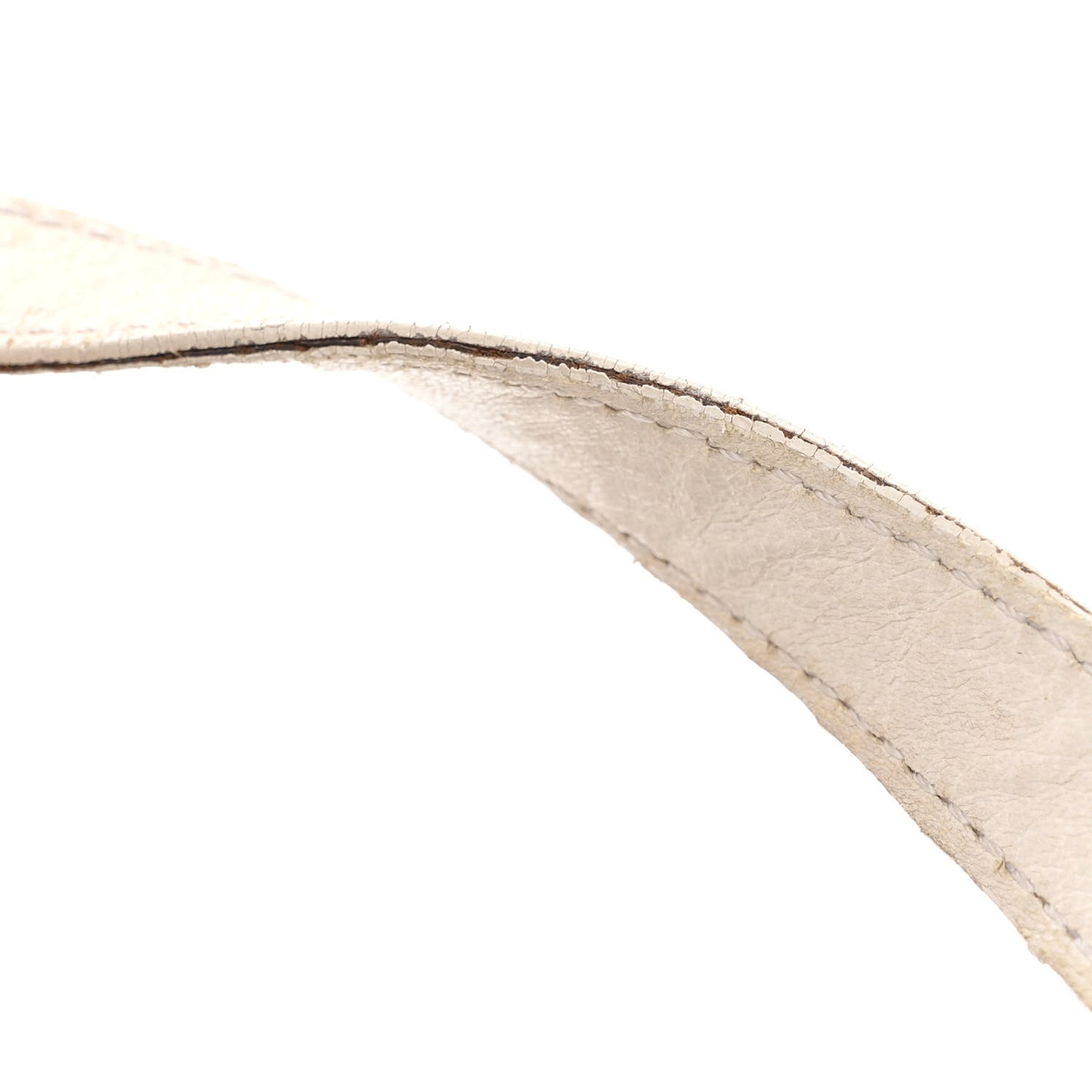 Calfskin Forever Shoulder Bag White