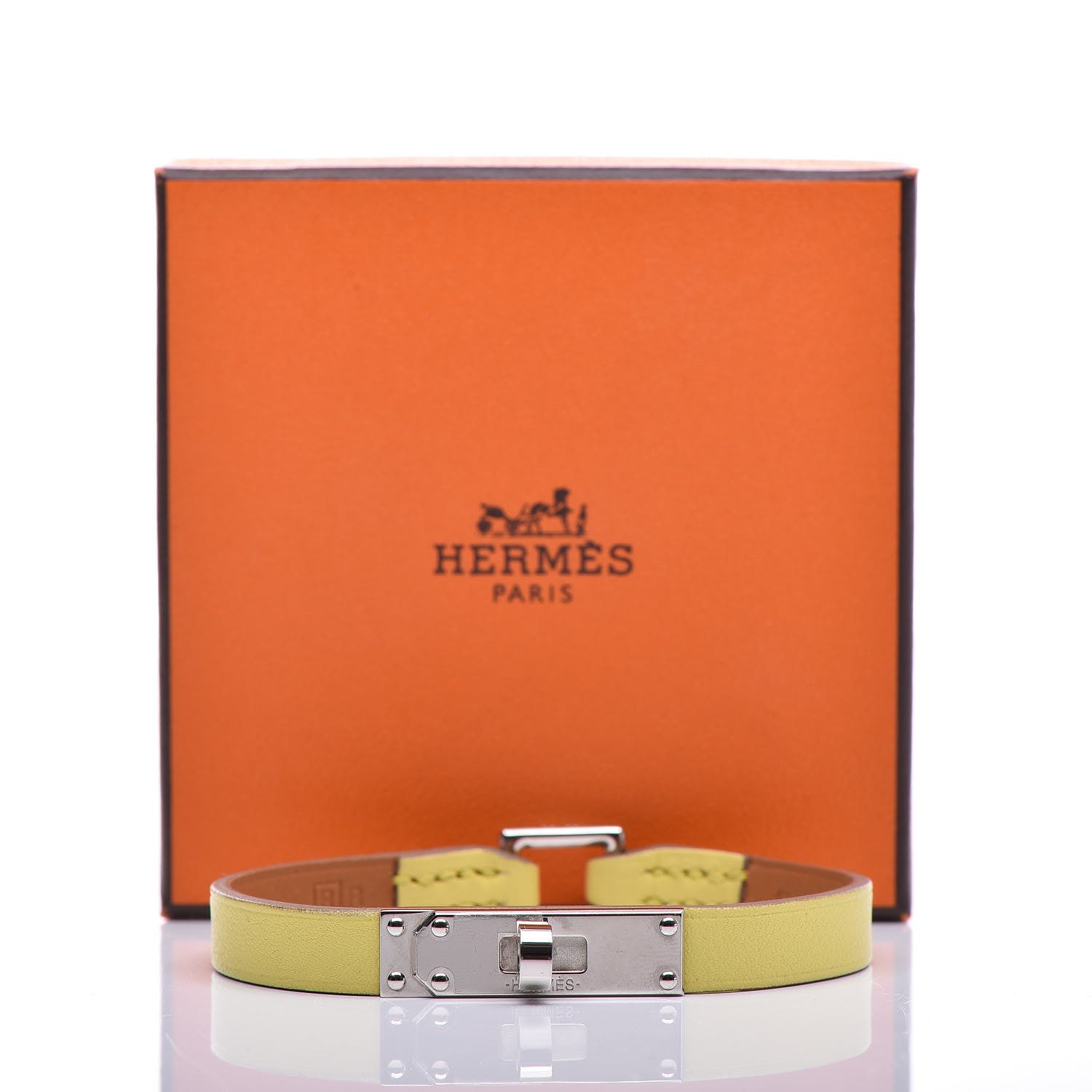Hermes Swift Micro Kelly Bracelet S Soufre 7 of 7