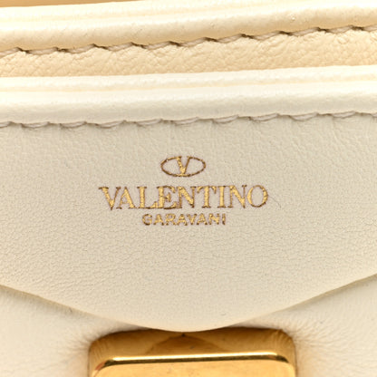 Valentino Garavani Nappa Micro One Stud Chain Bag Ivory 6 of 8