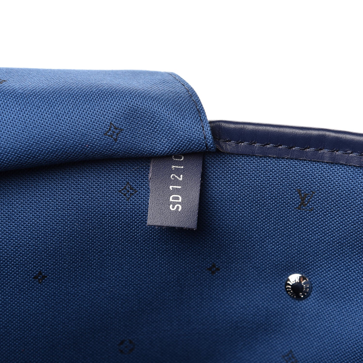 Louis Vuitton Monogram Escale Neverfull MM Blue 9 of 10