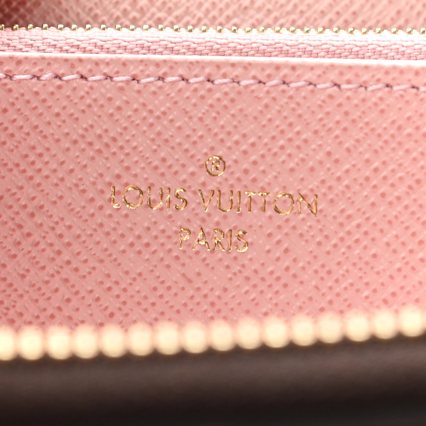 Monogram Zippy Wallet Rose Ballerine