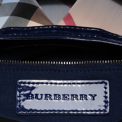 Burberry Nova Pop Degrade Medium Craigwell Hobo Jet Blue 5 of 12