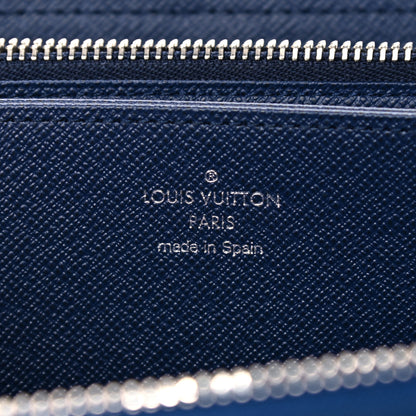 Louis Vuitton Monogram Escale Zippy Wallet Blue 6 of 10