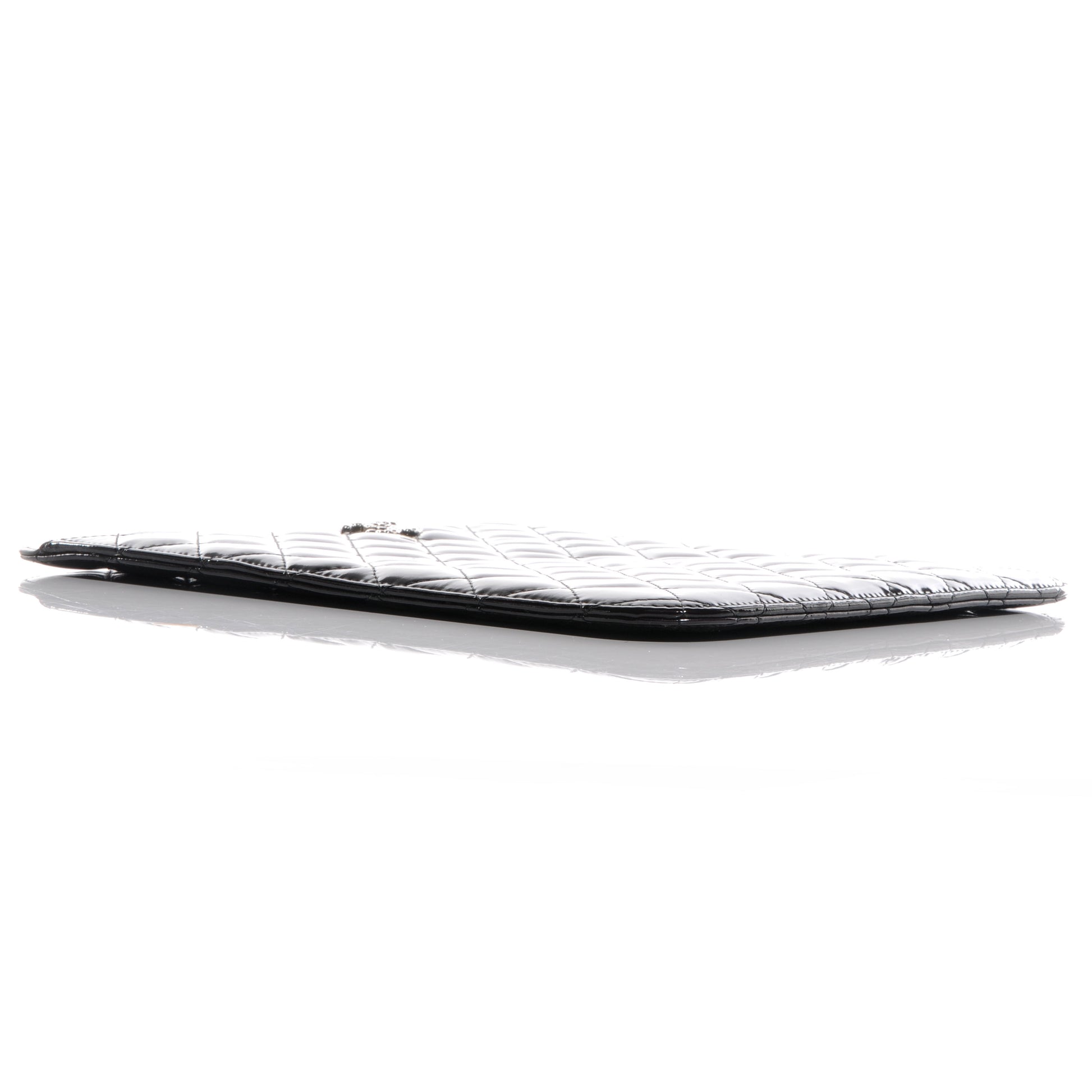Chanel Patent Brilliant iPad Case Black 4 of 8