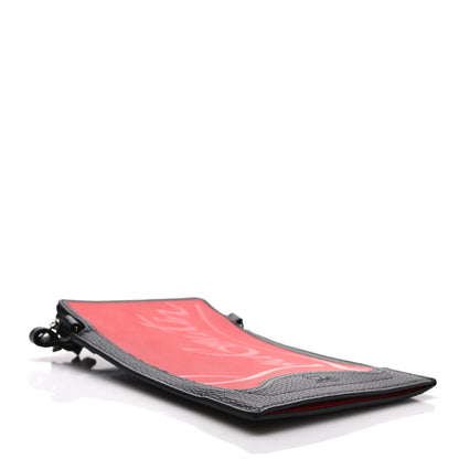Christian Louboutin Calfskin Gomme Loubilab Batt Clutch Loubi Black 4 of 8