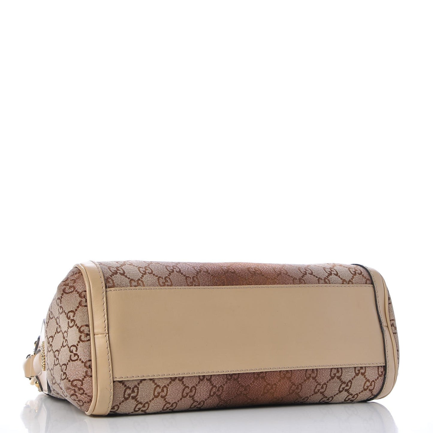 Monogram Lurex Small Scarlett Studded Interlocking G Hobo Bronze