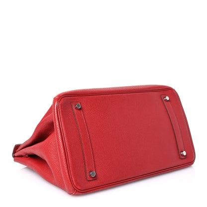 Hermes Togo Birkin 35 Rouge Garance 4 of 16