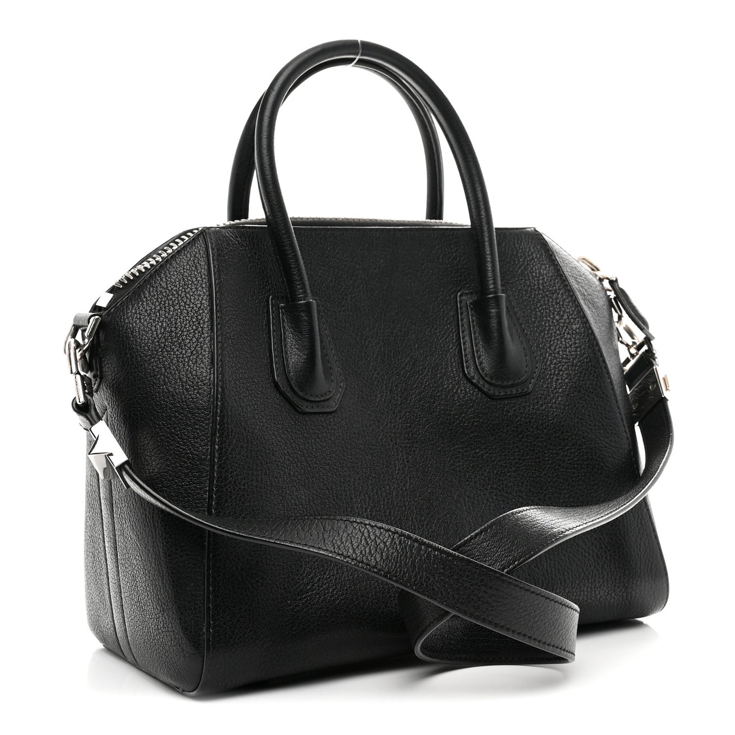 Sugar Goatskin Small Antigona Black