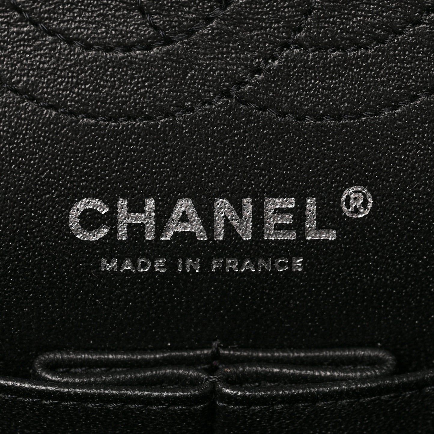 Aged Calfskin Lucky Charms 2.55 Reissue 224 Flap Black