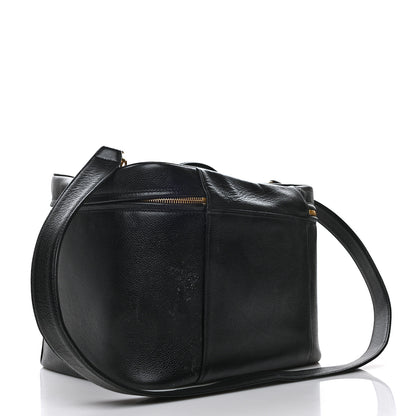 Chanel Caviar CC Vanity Train Case Black 3 of 13