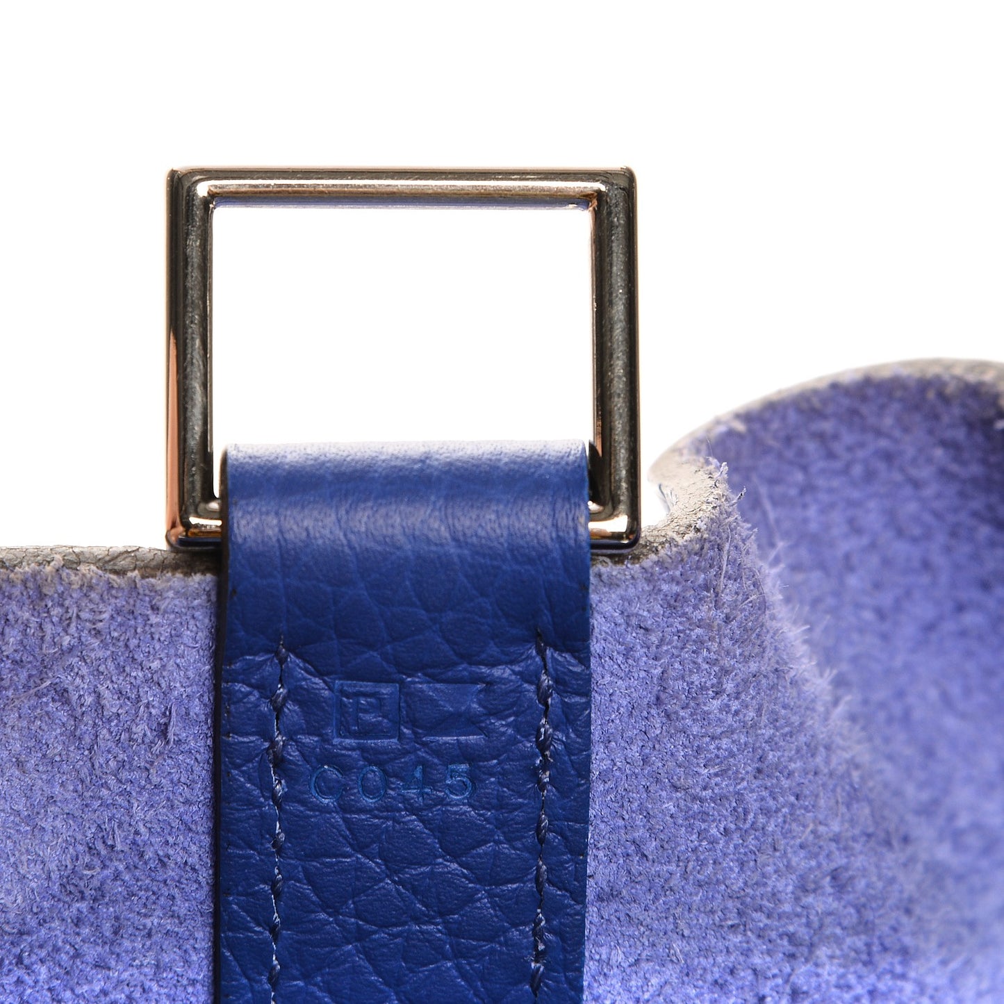Taurillon Clemence Picotin Lock 26 GM Bleu Electrique