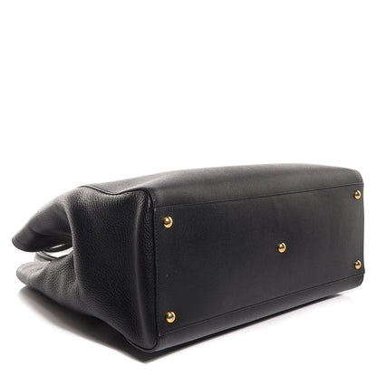 Fendi Vitello Elite Large 2Jours Tote Black 7 of 13