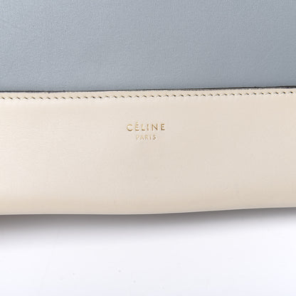 Celine Shiny Smooth Calfskin Medium Frame Shoulder Bag Grege Storm 7 of 12