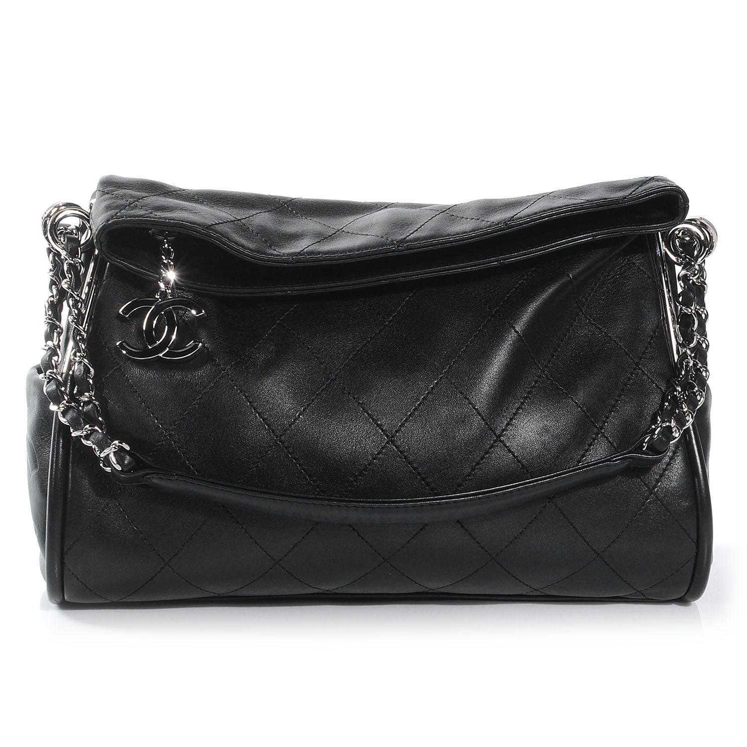 Chanel Lambskin Medium Ultimate Soft Tote Black 1 of 8