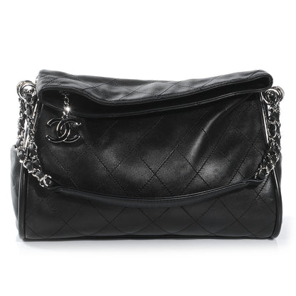 Chanel Lambskin Medium Ultimate Soft Tote Black 1 of 8