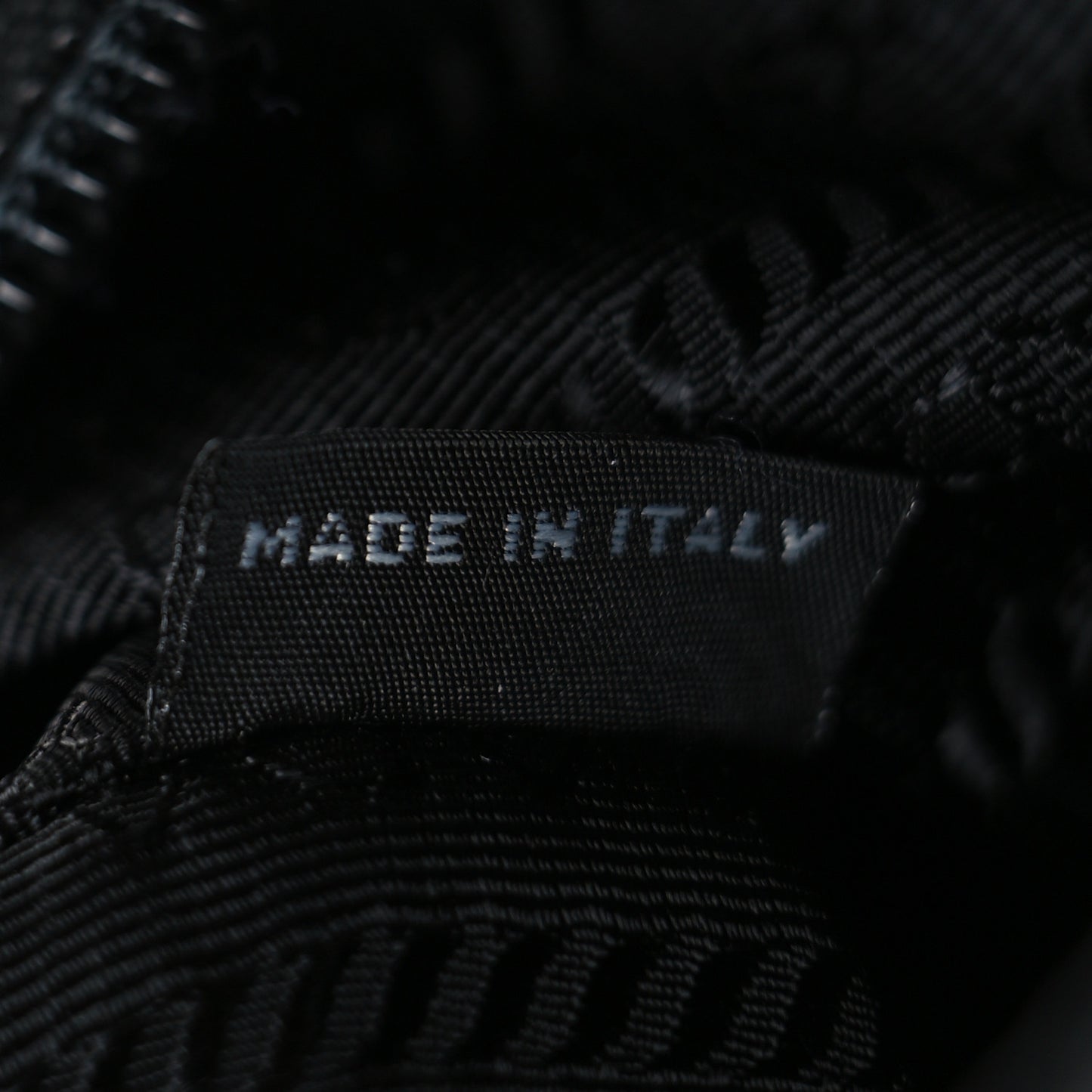 Tessuto Nylon Mini Re-Edition 2000 Bag Black