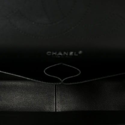 Chanel Iridescent Caviar Quilted Jumbo Double Flap Black 5 of 12