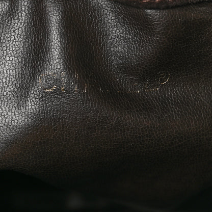 Chanel Suede Drawstring Tassel Bucket Bag Brown 7 of 14