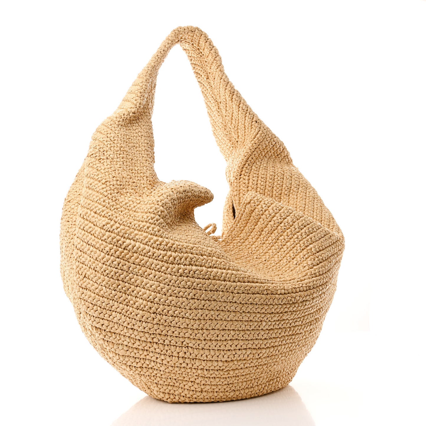 Raffia Large Olivia Hobo Natural