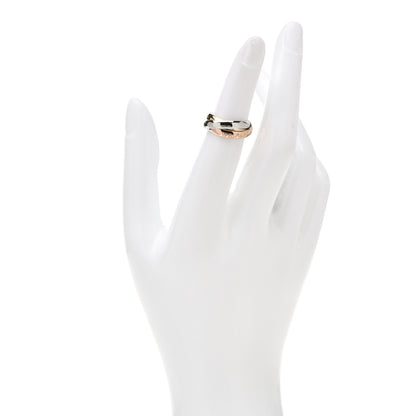 Cartier 18k Pink Yellow White Gold Les Must De Cartier Trinity Ring 44 3 2 of 5