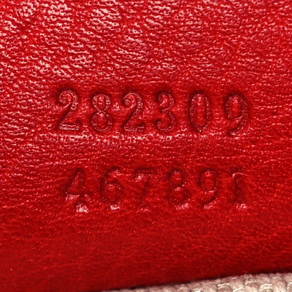 Gucci Pebbled Calfskin Medium Soho Shoulder Bag Red 7 of 12