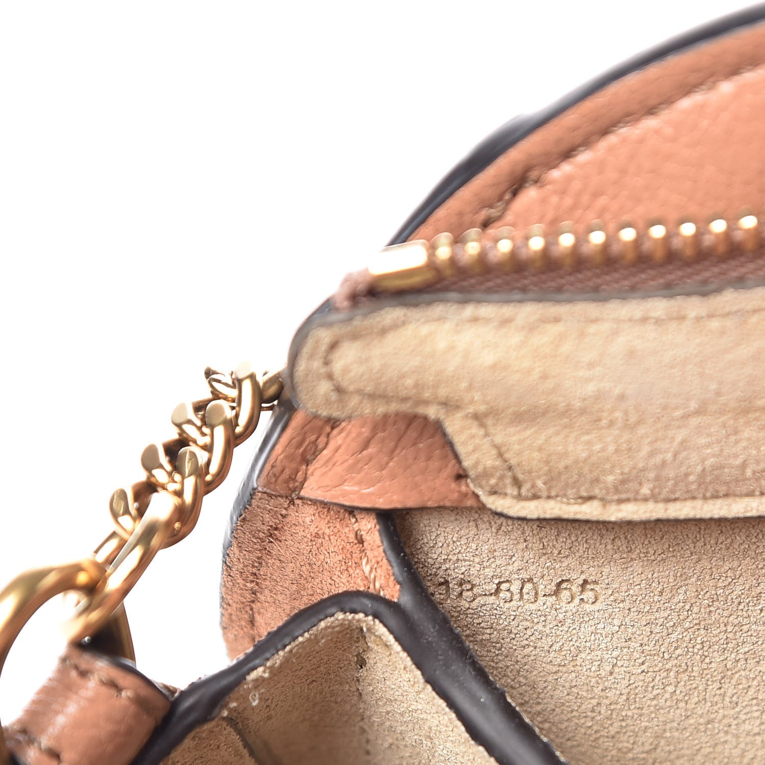 Chloe Goatskin Suede Mini Pixie Bag Nougat 8 of 9
