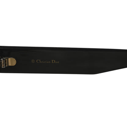 Christian Dior Acetate Oblique Oval Sunglasses Black 7 of 9