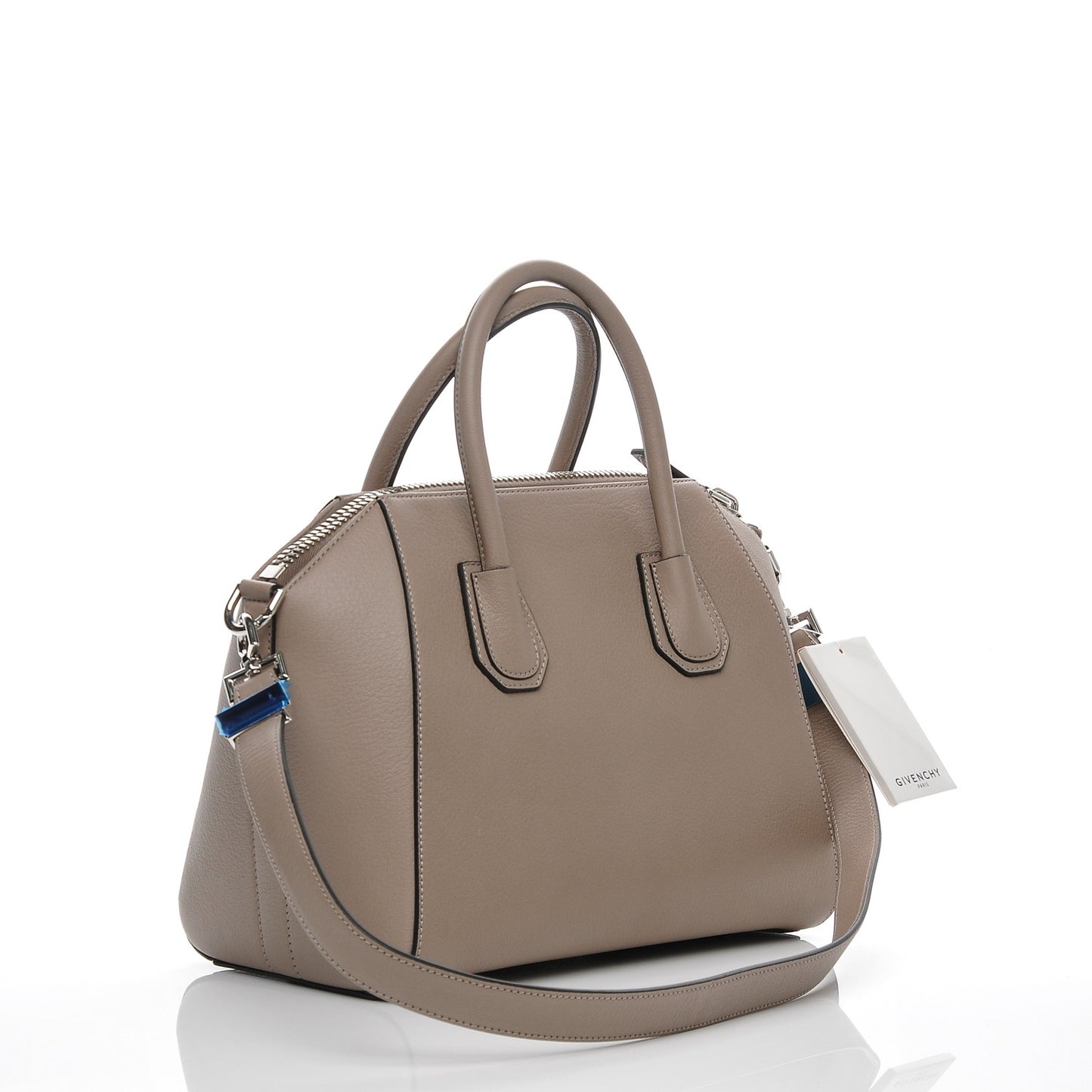 Sugar Goatskin Small Antigona Mastic