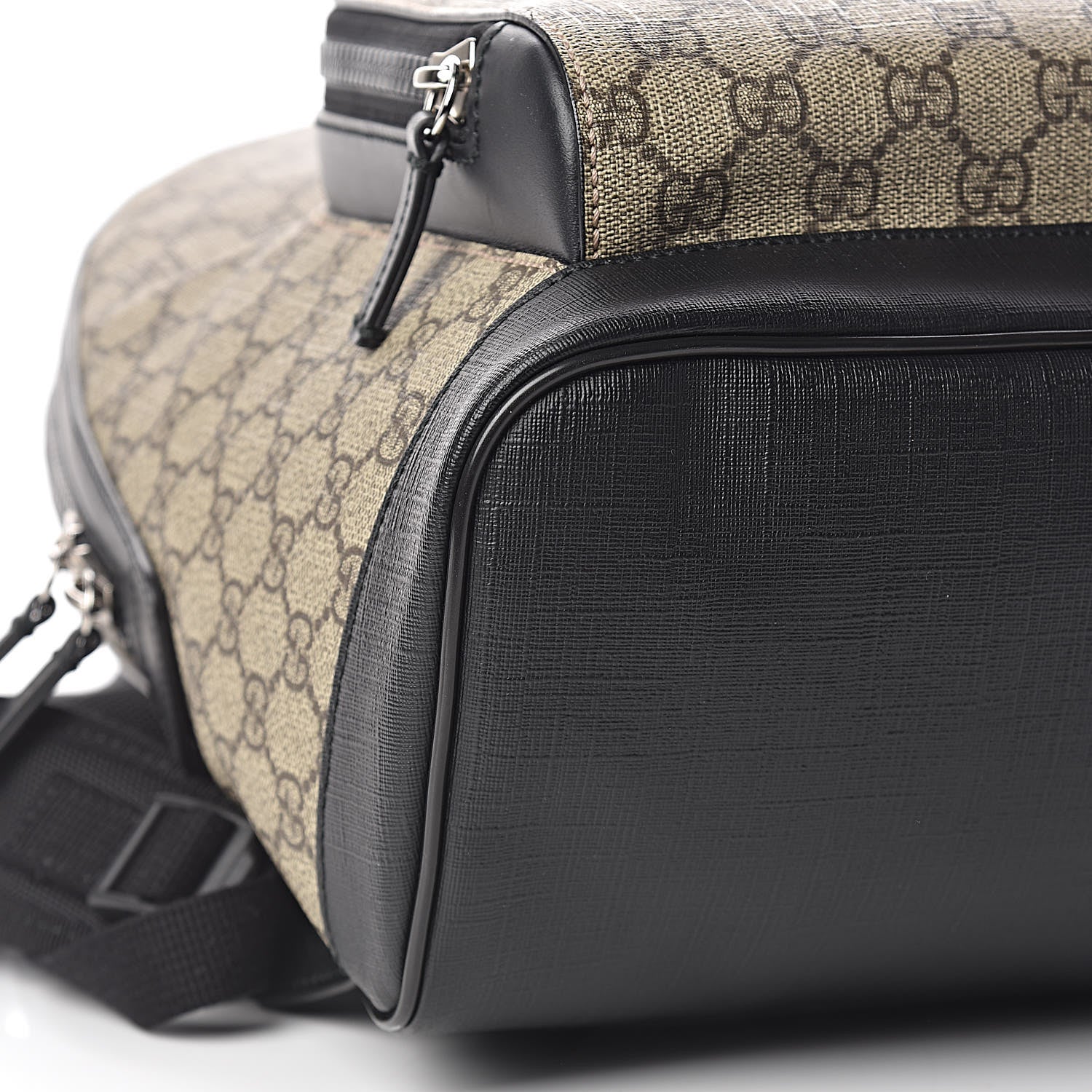 Gucci GG Supreme Monogram Medium Backpack Black 8 of 11